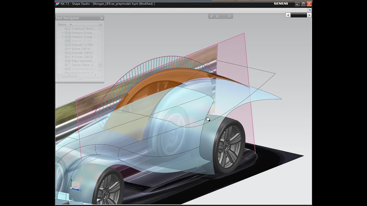 NX Freeform Shape [ Let start Design ]