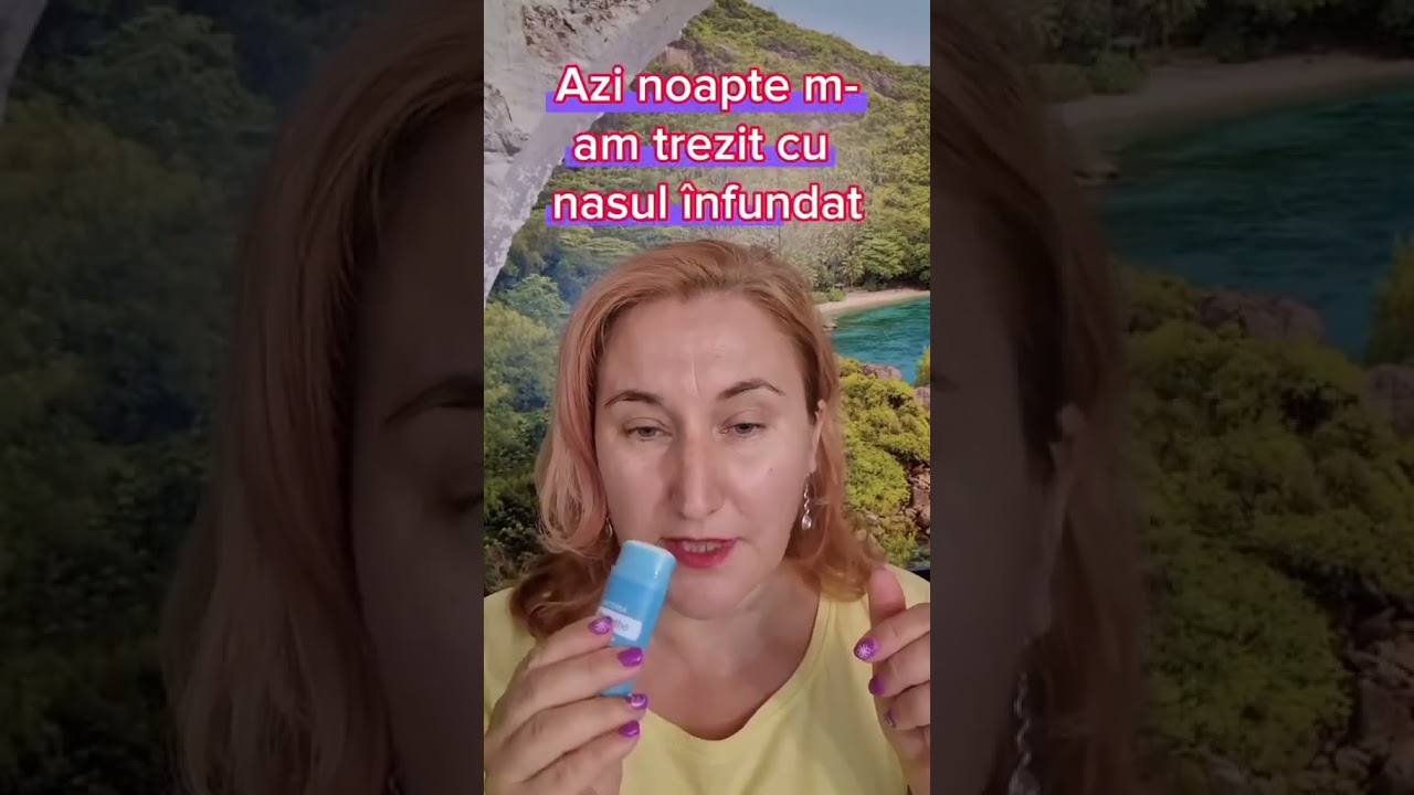 Scapa RAPID si USOR de nas infundat,  sufocare, Sinusuri blocate 👇💧👌