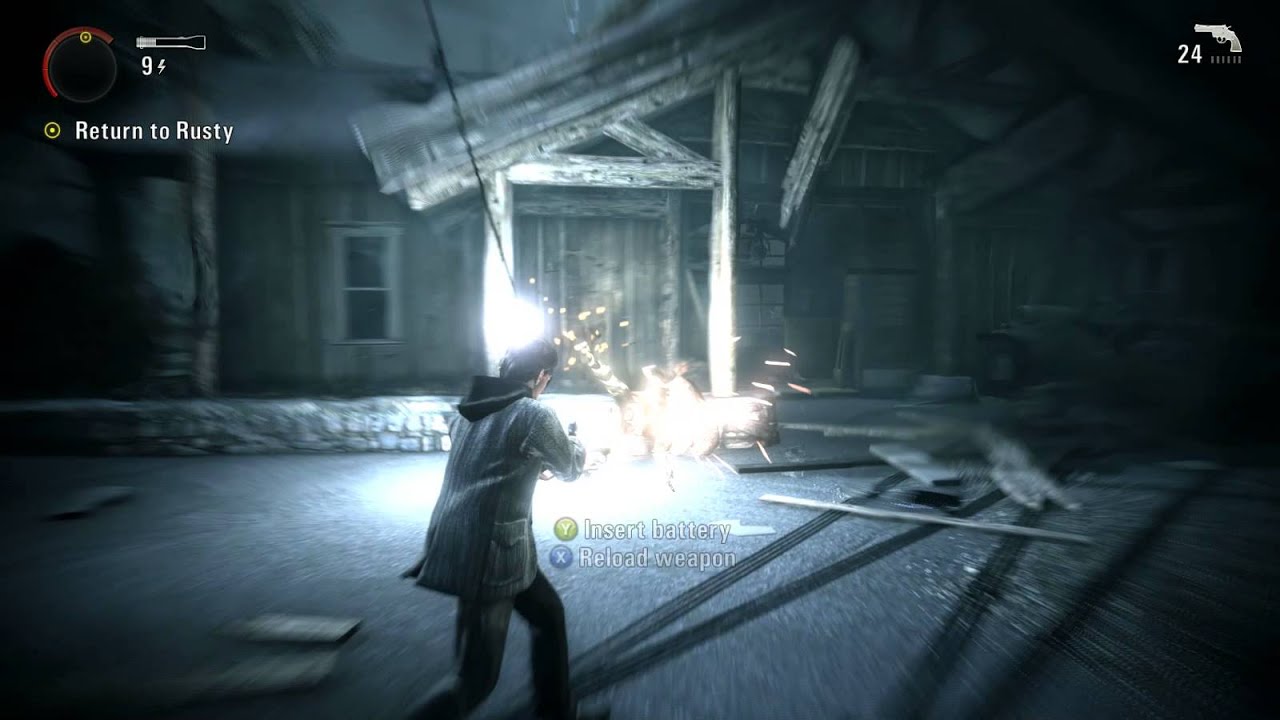 Alan Wake Gameplay GTX 750 Ti (60FPS)