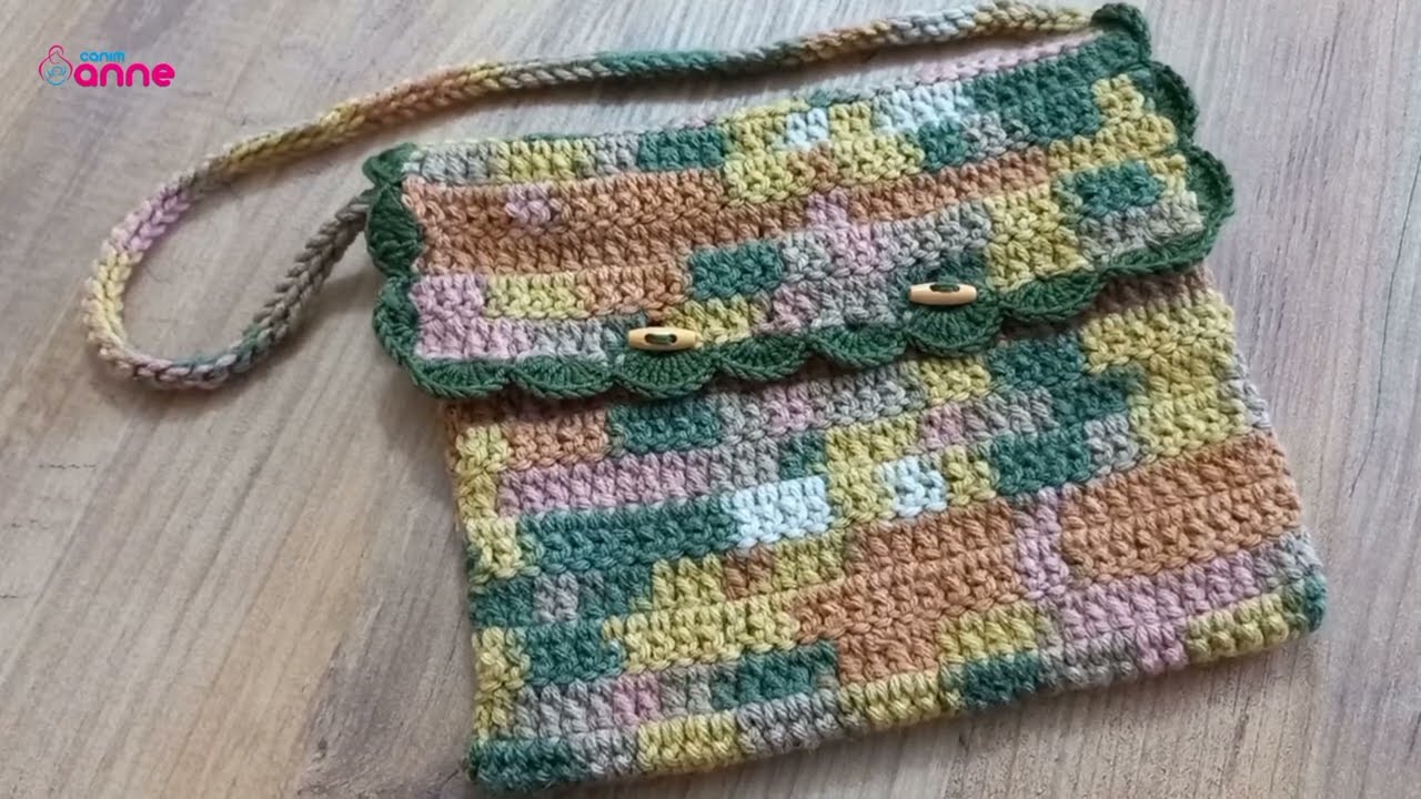 Batik İple Kolay Çanta Modeli Yapımı.
