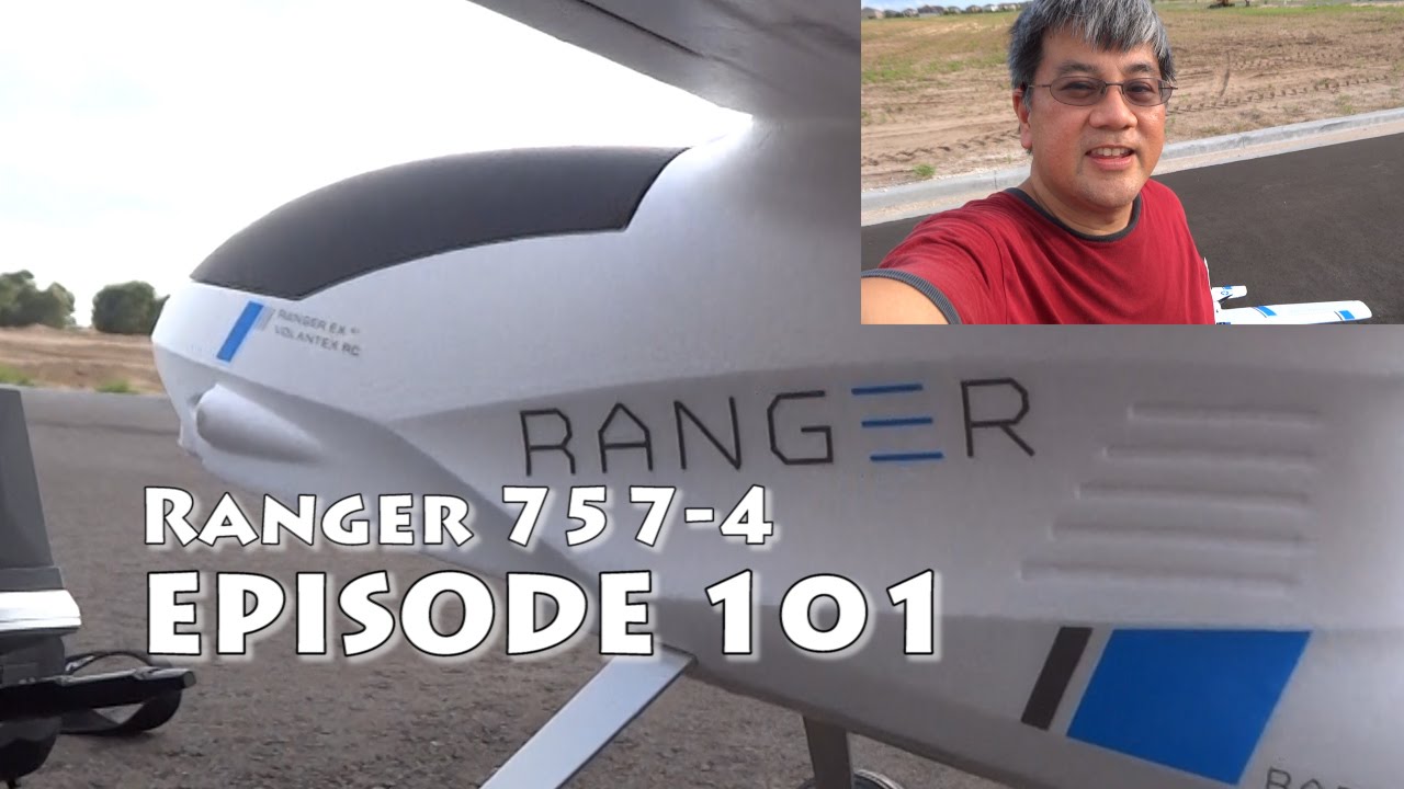 Volantex Ranger 757-4 FPV 1380mm Plane