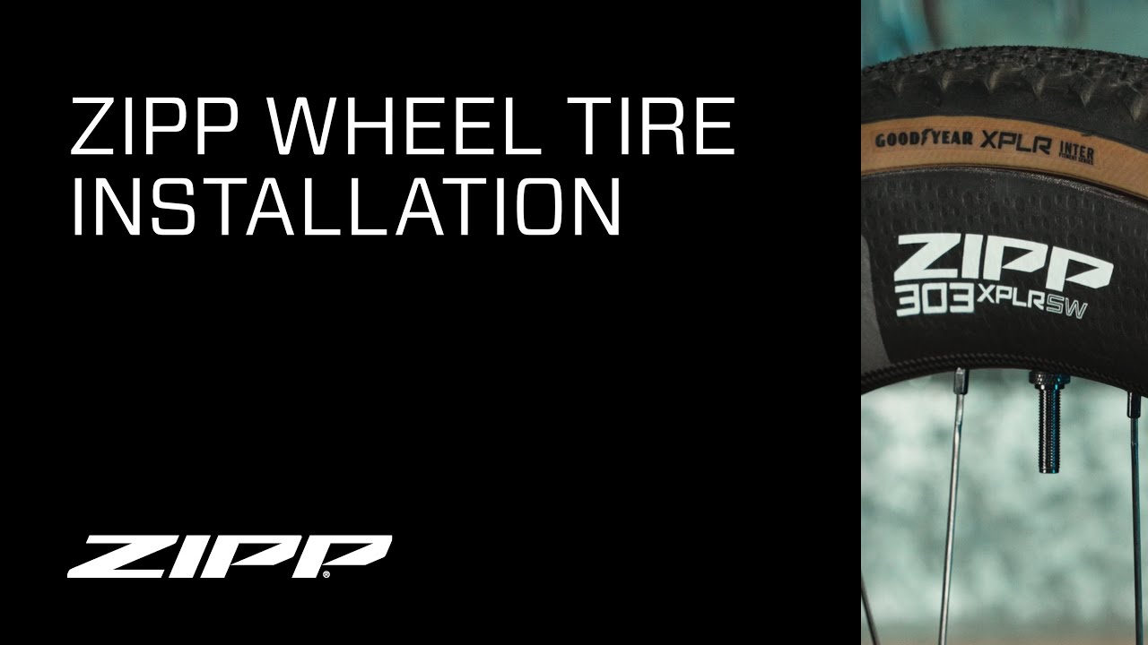 ZIPP Wheel Tire Installation