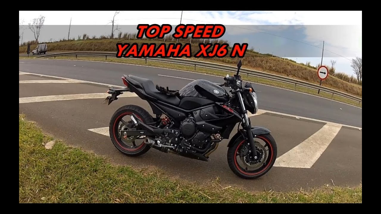 YAMAHA XJ6 N - TOP SPEED (HD)