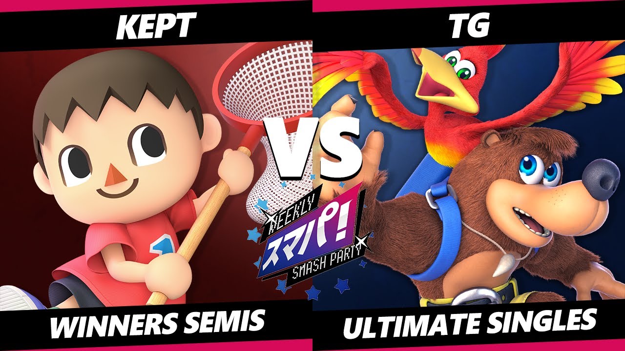 Sumapa 108 Top 8 - kept (Villager) Vs. TG (Banjo Kazooie) Smash Ultimate - SSBU