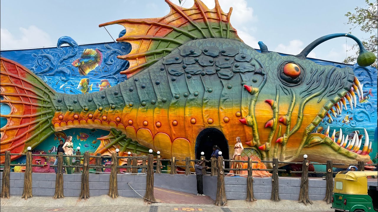 Mysore under water tunnel aquarium #fish #Laturkar_firoj 1265