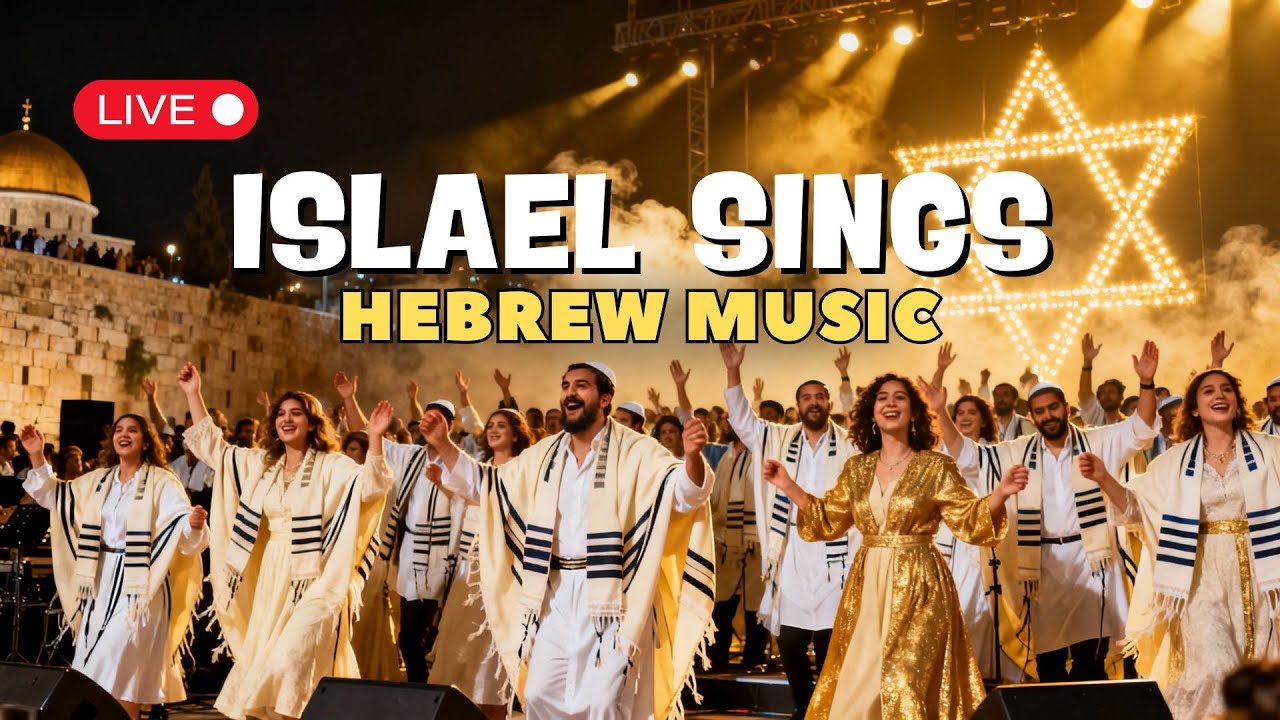 LIVE 🔴 ISRAEL SINGS ✡️ Joyful Hebrew Worship Concert from Zion