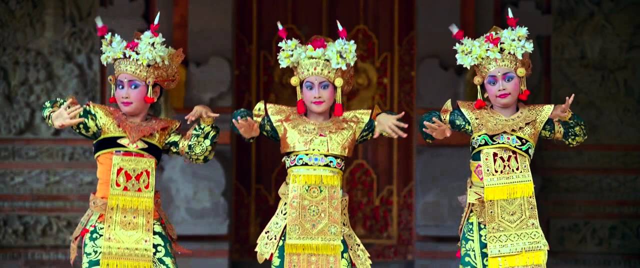 Balinese dancers from the film Samsara.