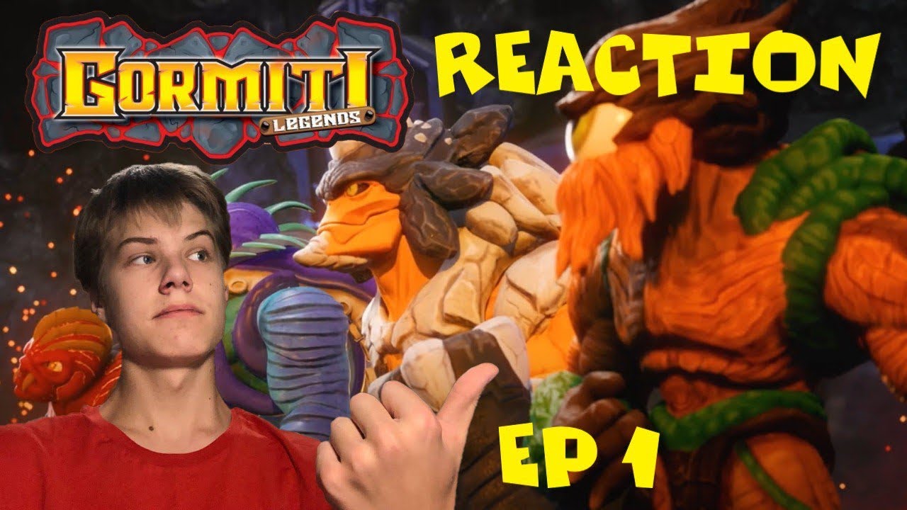 Gormiti Legends Cartoon Series Episode One Reaction