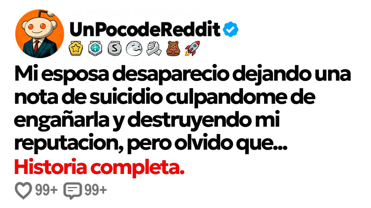 Mi esposa fingió su suicidio para culparme, pero la grabé y ahora está presa