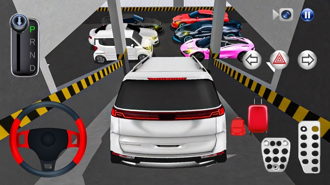 🚘MPV car Stuck in Parking Garage🚗 - 3D Driving Class Game - Сar Game