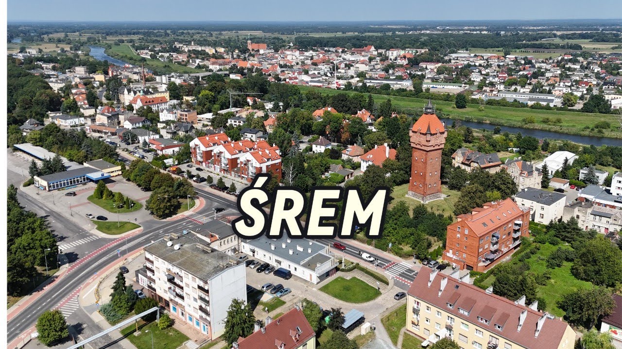 Śrem POLSKA Z DRONA