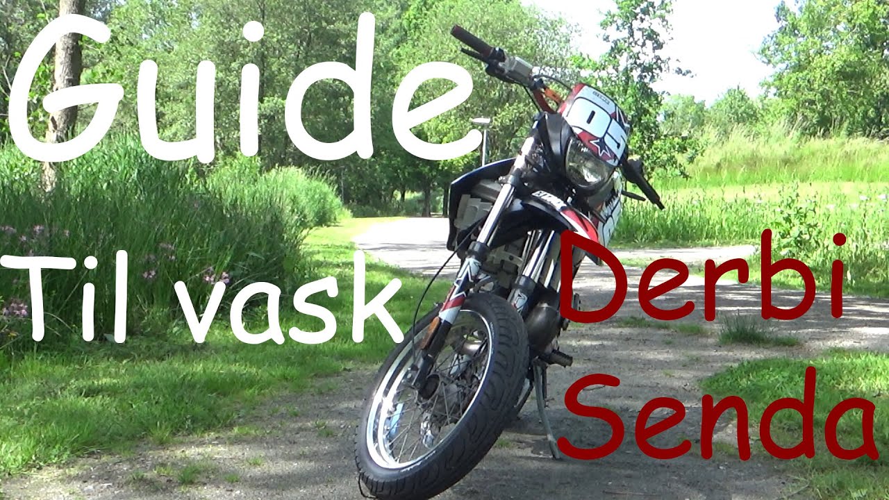 Guide til at vaske knallert/gearmaskine - Jacob F.H