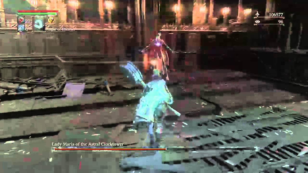 Bloodborne How to cheese lady Maria farming