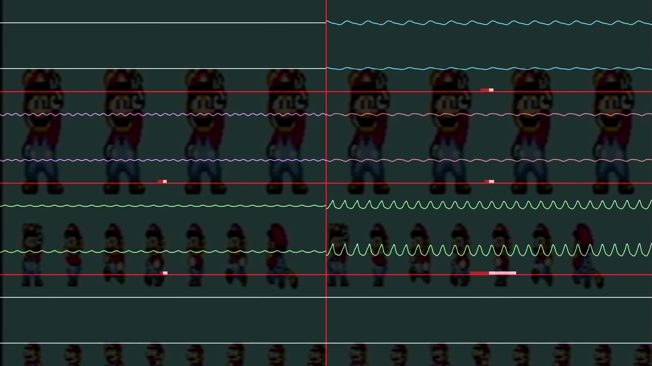 When You Wish Upon A Star - Super Famicom Aging Program Ver. 1.00 (Oscilloscope View)