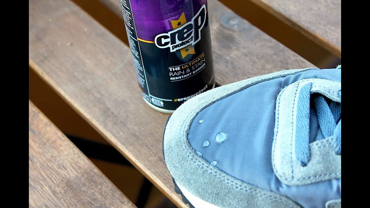 Cómo usar Crep Protect