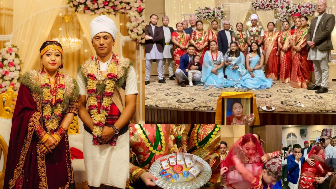 Gurung coltural wedding,Angela & Promish, congratulations 🎉 u guys😅KanXa RocKs 😎🤘👊
