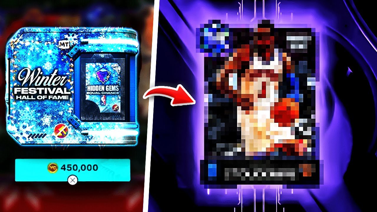 Я открыл коробку из Зала славы Темной материи... Что выпало?? NBA 2K26 MyTEAM