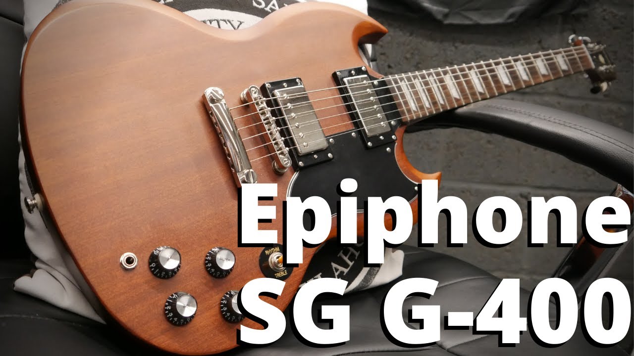 Epiphone SG G-400 Worn Brown Review