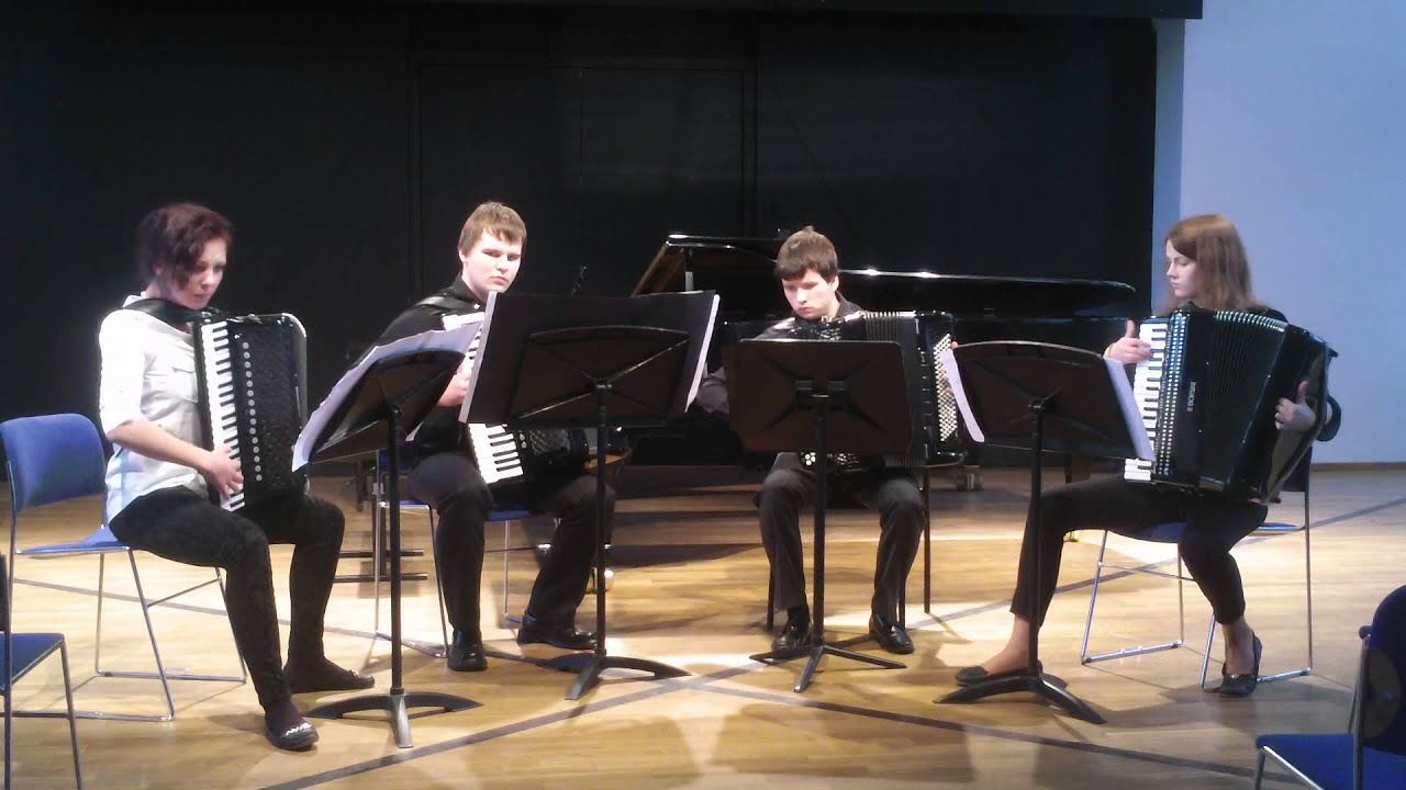 E.-S. Tüür -- Spectrum I for accordion quartet