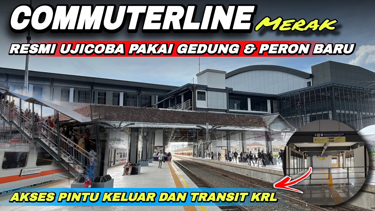 BANGUNAN LAMA DITUTUP!! UJI COBA KEDUA PERON 1 & 2 KINI SUDAH BISA DI GUNAKAN 