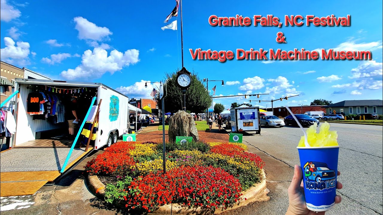 Granite Falls Fall Festival & Vintage Drink Machines Museum - Granite Falls, NC