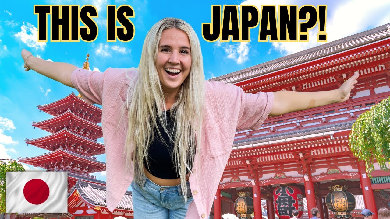 FIRST DAY in TOKYO, JAPAN! (Sensō-ji, Sushi, & MORE)