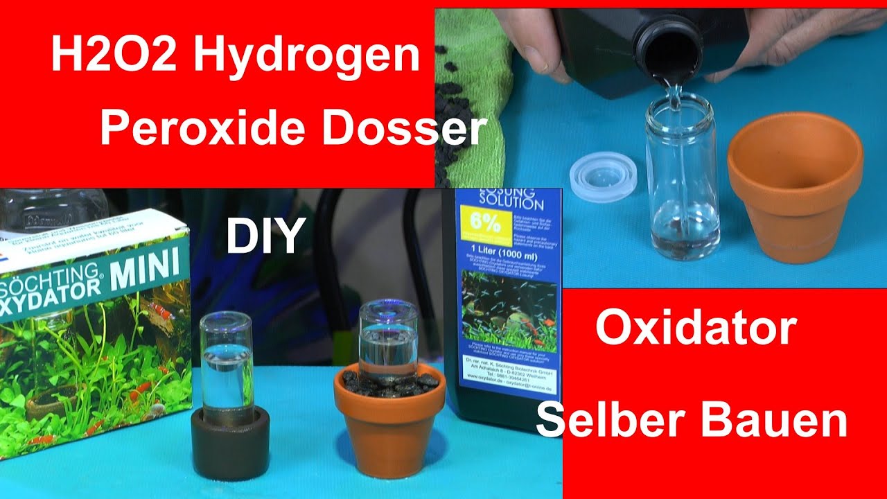 Aquarium Oxidator DIY selber, günstig und einfach bauen für Sauerstoff im Aquarium