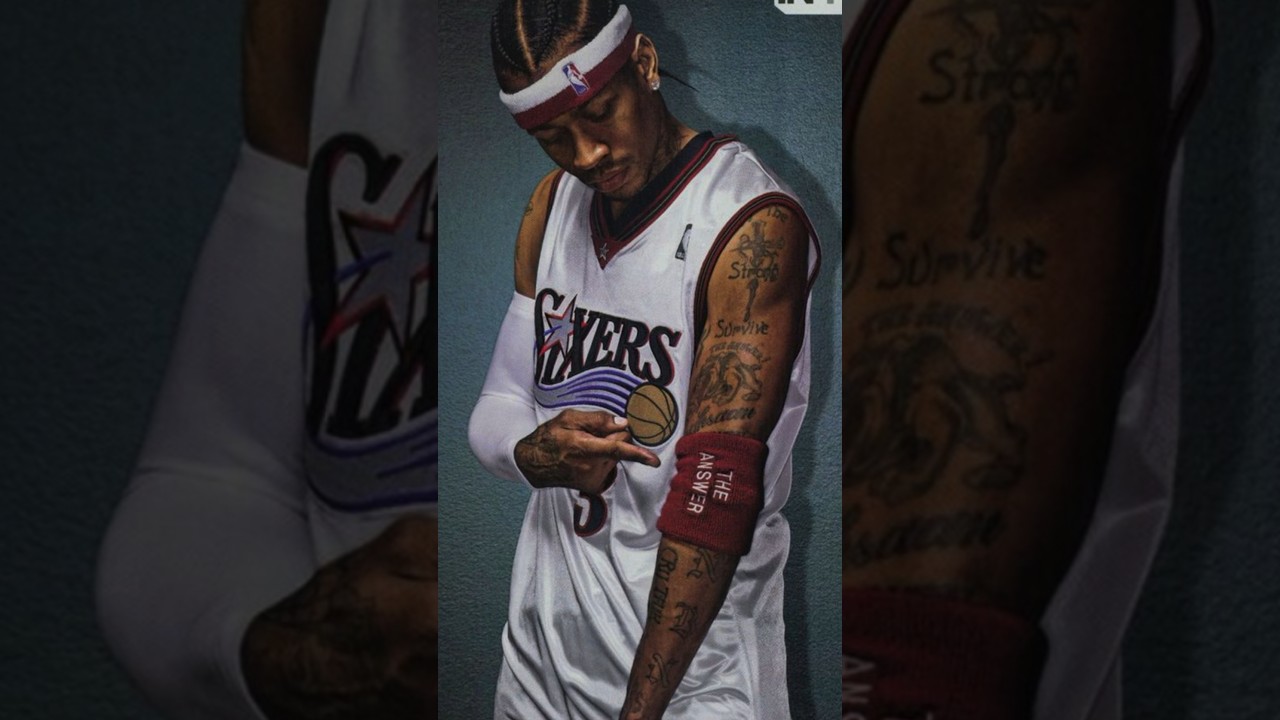 Iverson deserves better!! Full podcast drops tomorrow 🗣️🔥 @clippsndrew #nba #nbapodcast #kobe