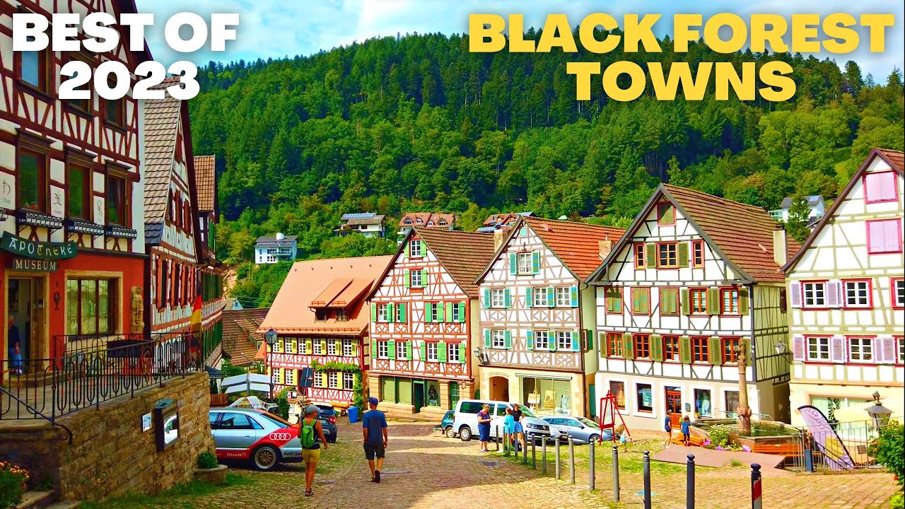 BEST of Germany's Black Forest Towns and Villages 4K - 2023