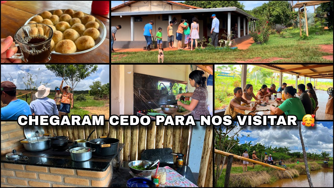 RECEBENDO ELES PELA PRIMEIRA VEZ NO SÍTIO| DEIXANDO TUDO PRONTO PARA ESTE DIA TÃO ESPECIAL ❤️🙏🏼