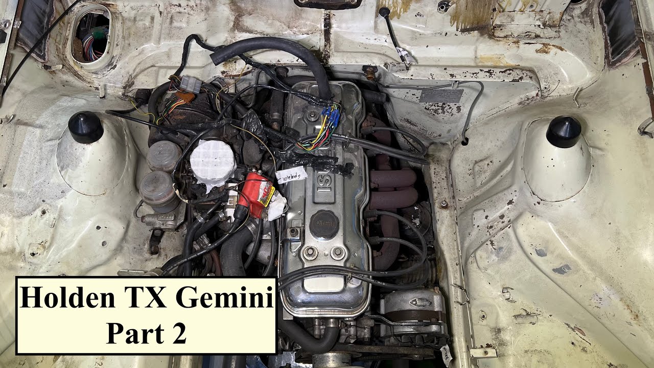 Holden TX Gemini - Part 2 - The Engine Bay Teardown