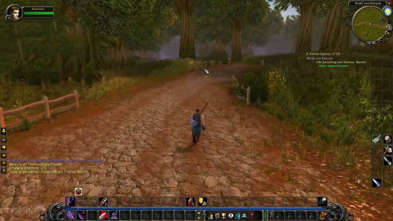 World of Warcraft Classic / Quest : Zustellung von Thomas´Bericht