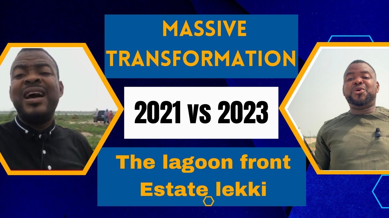 Lagoon Front Estate Alaro city lekki ( new banana island of Epe )Before And After #lagoonfrontestate