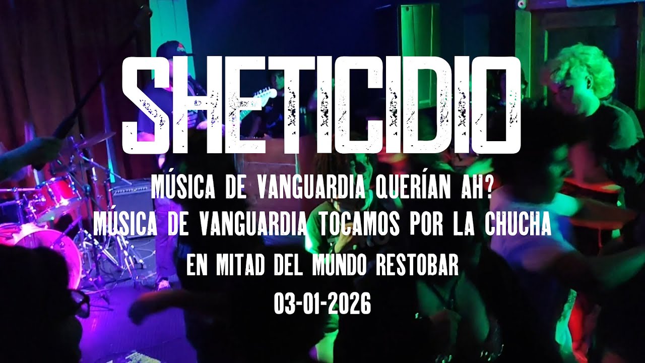 SHETICIDIO en MDVQA?MDVTPLC en Restobar Mitad del Mundo 03-01-2026 (La Torre Registros)