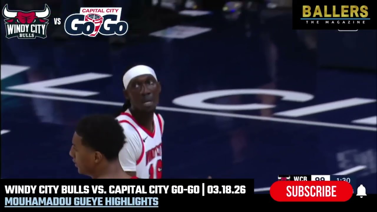 Мухамаду Гуйе против Кэпитал Сити Го-Го | Обзор матча &laquo;Ветреный город Буллз&raquo; | NBA G League | 20....