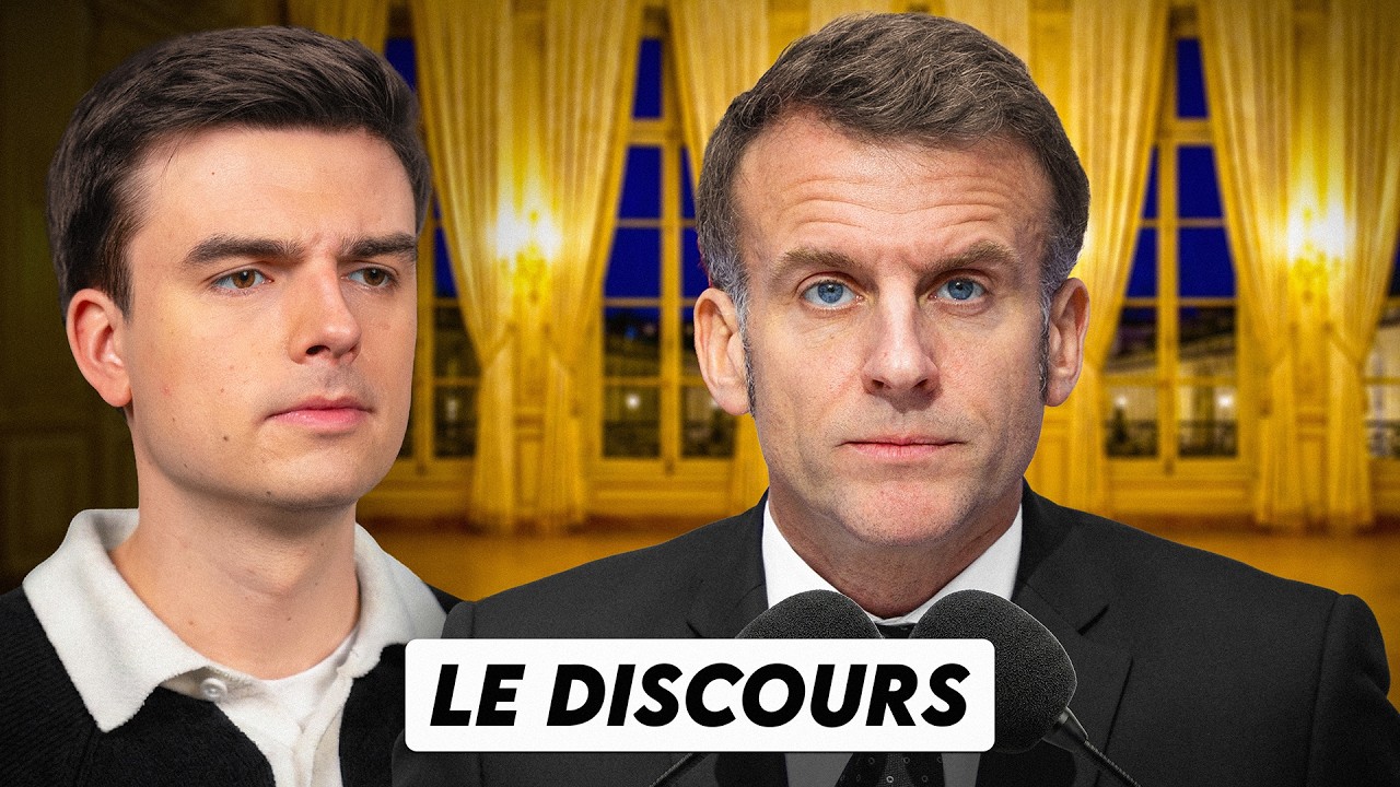 (LIVE) LE DISCOURS D'EMMANUEL MACRON EN DIRECT