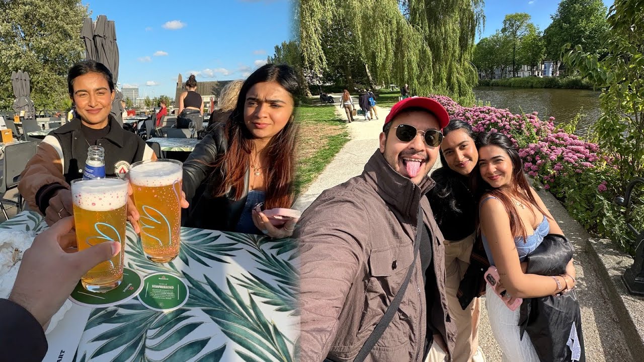 Amsterdam pochte hi party shuru hogyi 🤪🥂