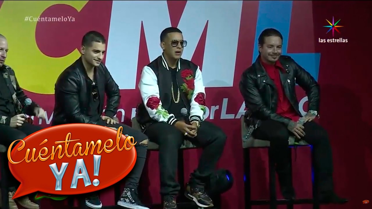 Maluma, J. Balvin y Daddy Yankee comparten su vida en conferencia | Cuéntamelo YA!