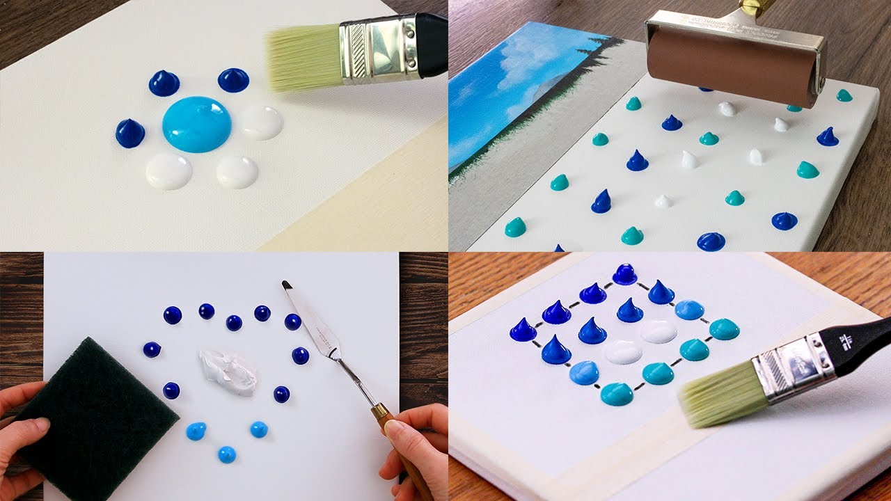 Relaxing Summer Acrylic Painting Collection 😌