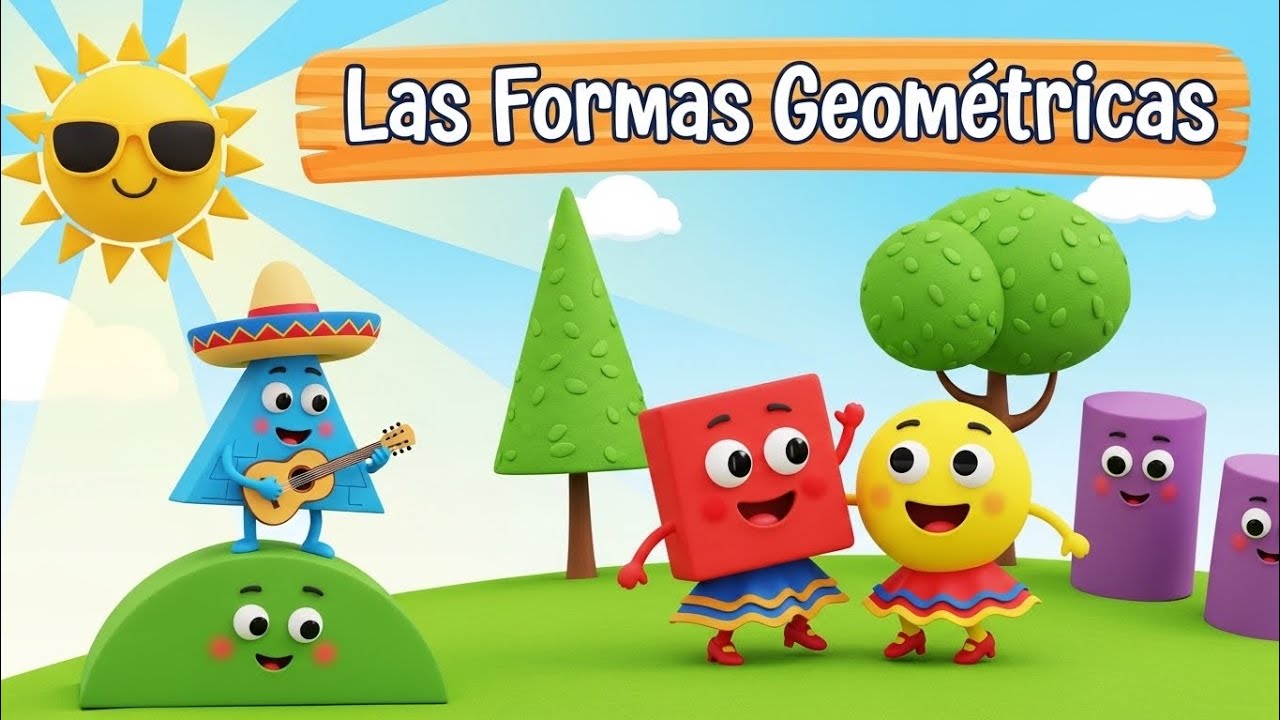 🎵 “Aprendemos Formas Geométricas Cantando” – Canción Infantil para Reconocer Figuras