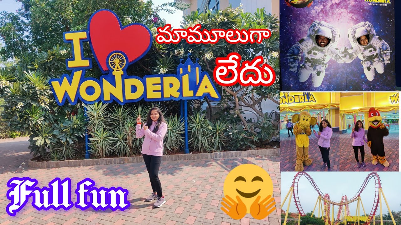 Wonderla Amusement Park Hyderabad Full Video| Birthday Offer,#telugu, #viral, #hyderabad, #wonderla