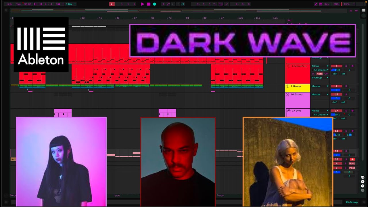 How to make Darkwave in ableton (Pastel ghost | Mareux | Artemas)