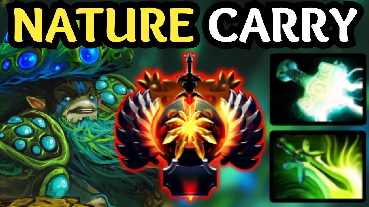 🔥 NATURE’S PROPHET Carry — Teleport Everywhere, Farm Everything 🔥 Dota 2 Gameplay