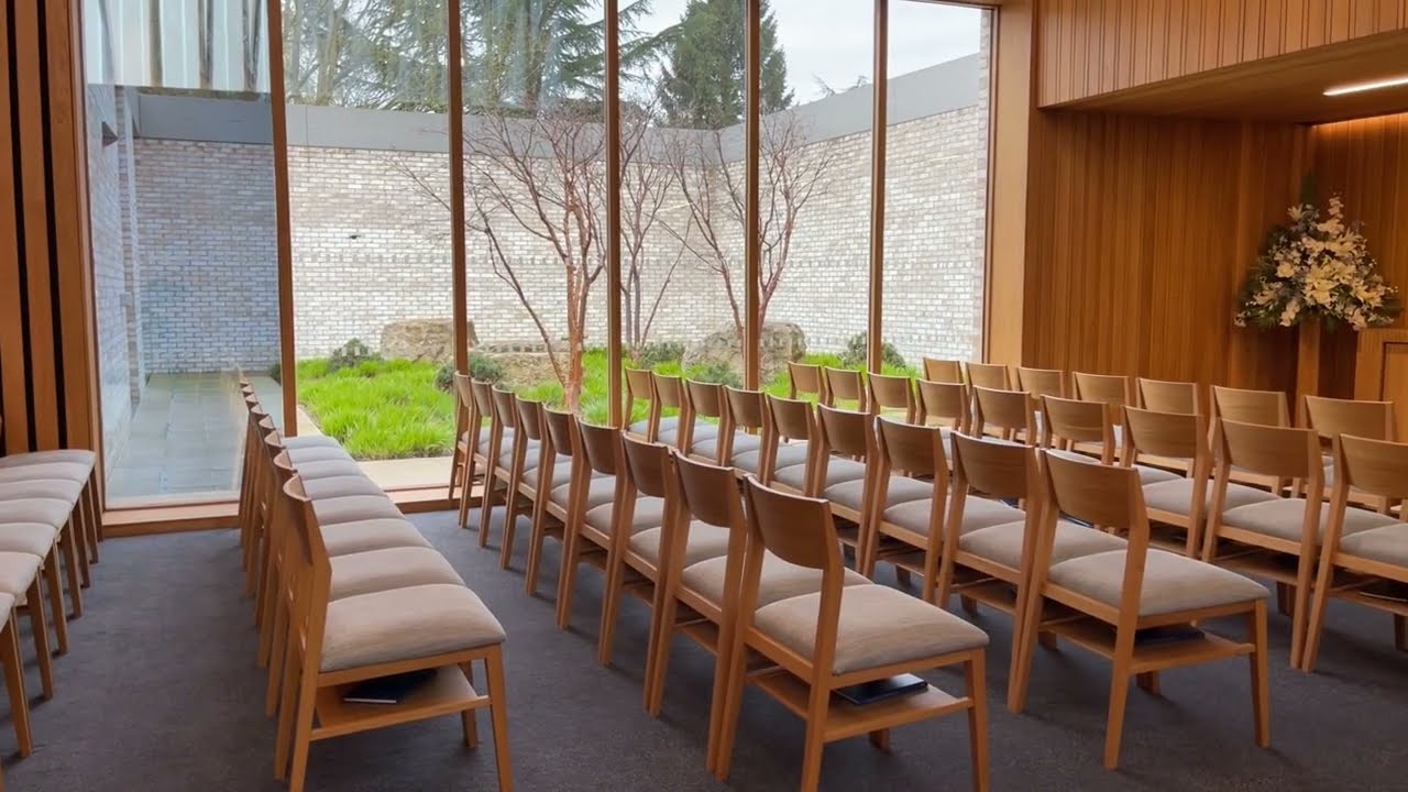 Tour of the chapel at Guildford Crematorium