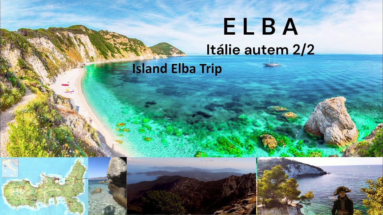 Elba. Itálie autem 2/2. Nejkrásnější pláže, skvělé místní jídlo. Lanovkou na Monte Caponne.
