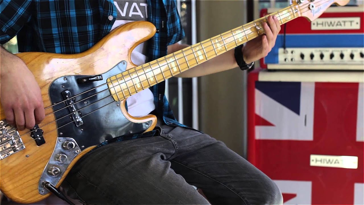Hiwatt DR103 and Hiwatt SE4123F Union Jack Demo