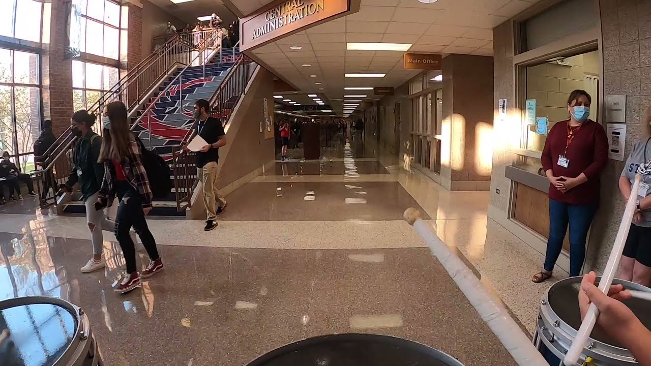 2021 SEHS Storm Drumline - Morning Hallway March
