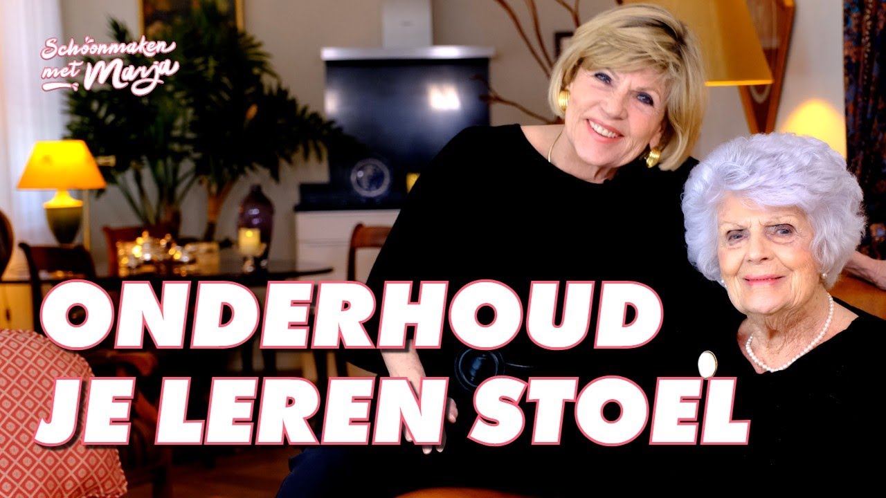 Leer schoonmaken en onderhouden zoals mijn moeder het doet 💦 Schoonmaken met Marja