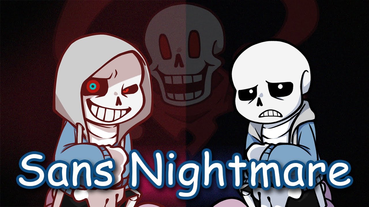 FNF Sans Nightmare Phantasm but It's Sans and Dust Sans Cover