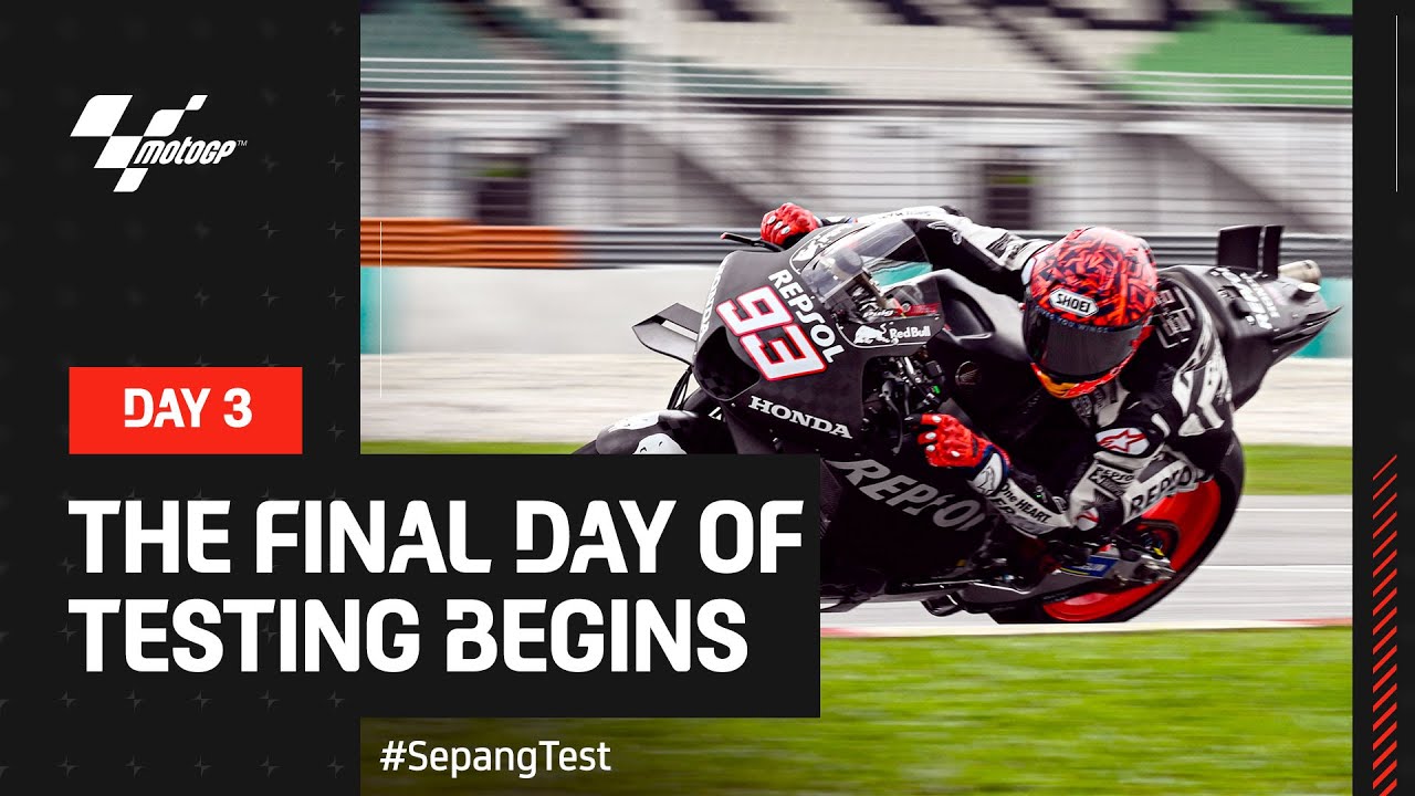 A crucial final day of testing gets underway 🔑 | 